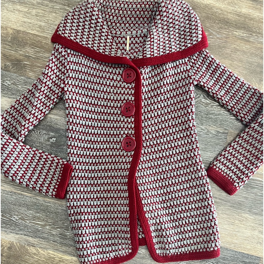 Free people sweater cardigan size M